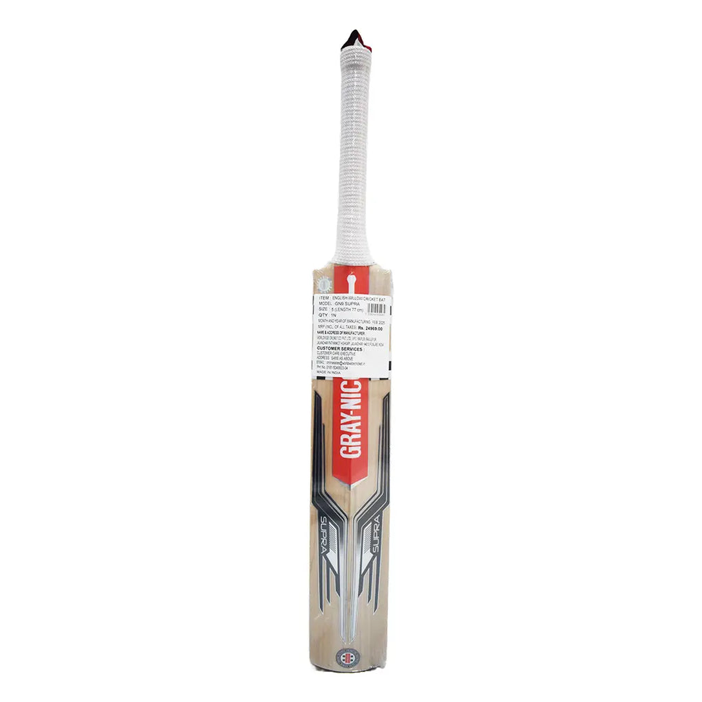 Gray-Nicolls GN9 Supra Cricket Bat - 5, English Willow