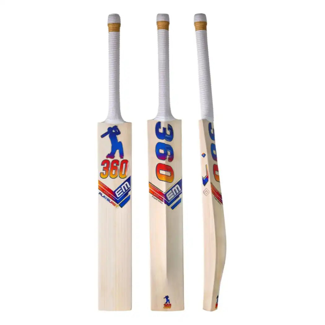EM 360 Play Burst Cricket Bat - SH, English Willow