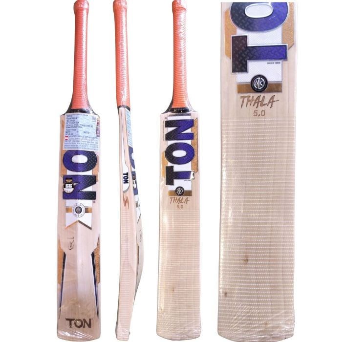 SS Ton Thala 5.0 English Willow Cricket Bat (Standard Size Short Handle)
