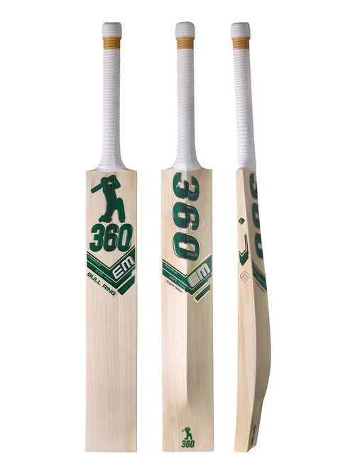 EM 360 Bull Ring English Willow Cricket Bat [SH]