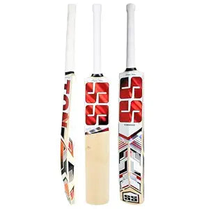 SS kw Master grade 5 kw Kashmir Willow Cricket Bat ( Size: Short Handle,Leather Ball ), Multicolour