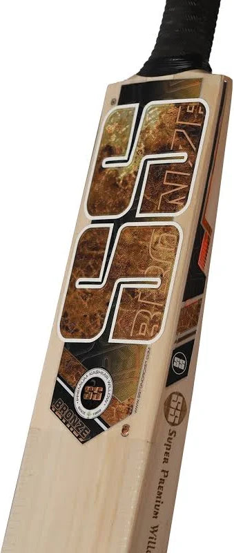 SS Bronze 3.0 English Willow Cricket Bat – Full Cane Handle for Power & Control