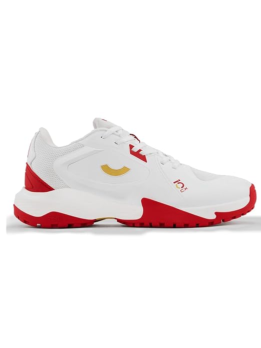 By Sachin Tendulkar Unisex All Rounder Cricket Shoes | Grip and Durability for All Cricket Turfs with Rubber Studs