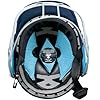 Shrey Match 3.0 Mild Steel Visor Cricket Helmet | Helmet with Adjustable Steel Visor, Air Vent Holes | Comfortable Fit | Better Visibility (Navy - S)