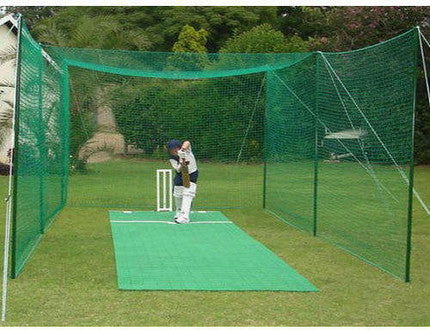 clickon Co_New_Cricket Firm Net 100x10 Feet-N Cricket Net (Blue)